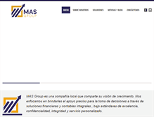 Tablet Screenshot of masgroupsa.com